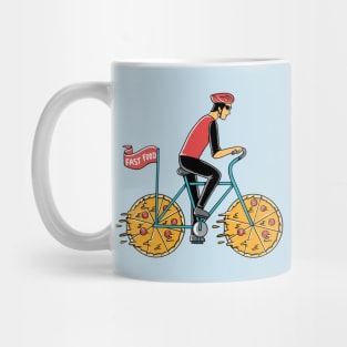 Pizza Bicycle Mug